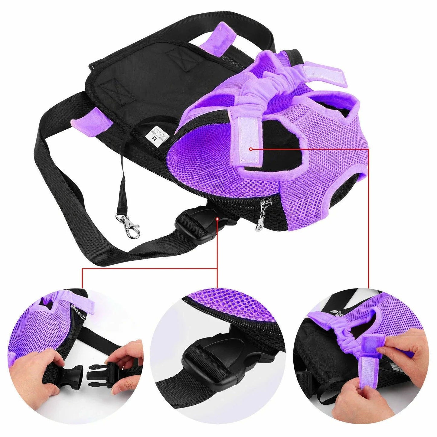 Mochila transportadora para cães de estimação, malha camuflada, produtos de v