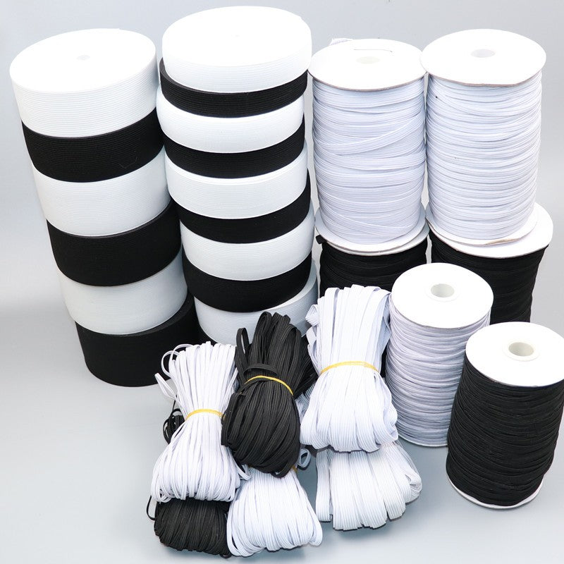5 metros 3/6/9/12/15/25/30/35/40mm branco/preto náilon mais alta faixas faixas