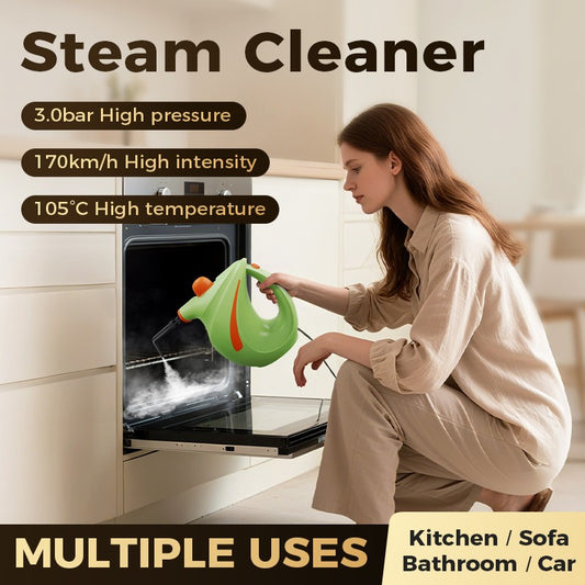 Limpador a vapor portátil 1200W de alta pressão 3.0Bar 20s Calor rápido Tanqu