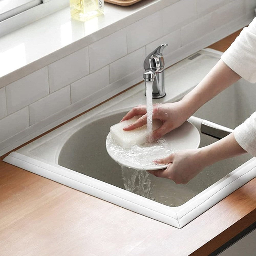 Fita de colocação de pvc, 2,2x3,2m, para banheiro, cozinha, calafetagem, autoa
