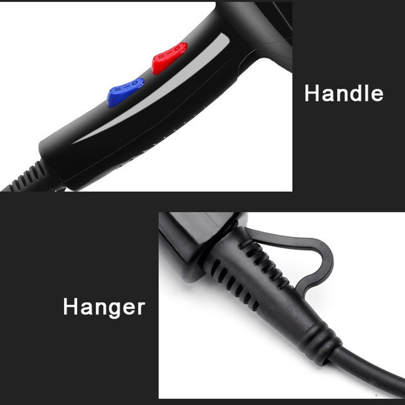 Original ue plug vento quente e frio profissional secador de cabelo secador de c