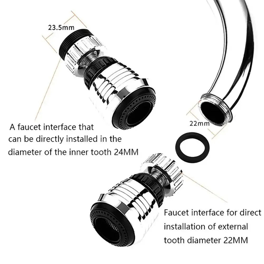 360 graus torneira rotativa bubbler filtro bico impulsionador extensor de bocal