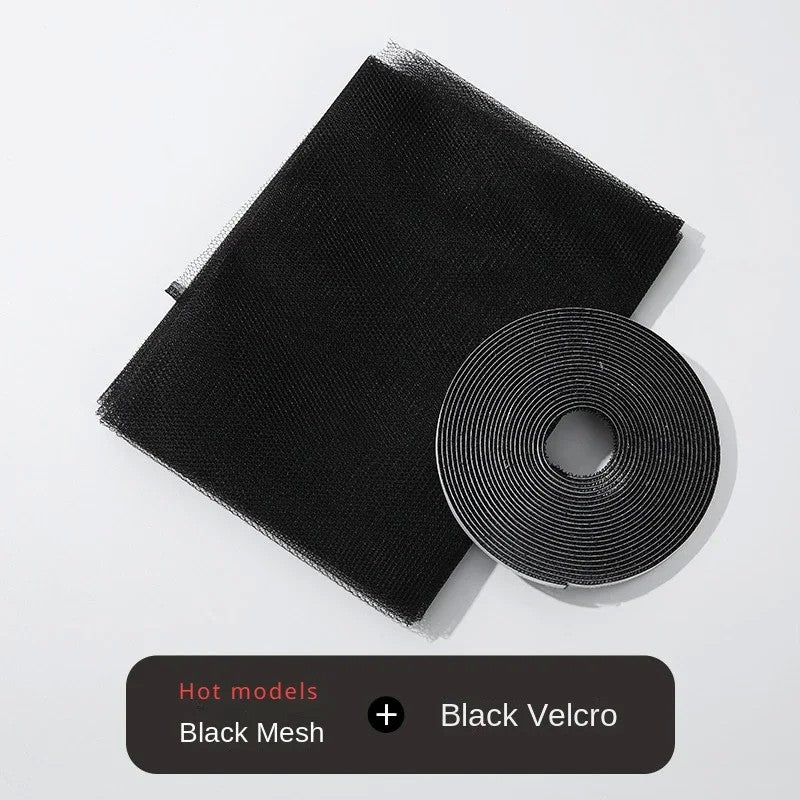 Diy mosquiteiro auto-adesivo interior anti-insetos mosca tela cortinas janela ne