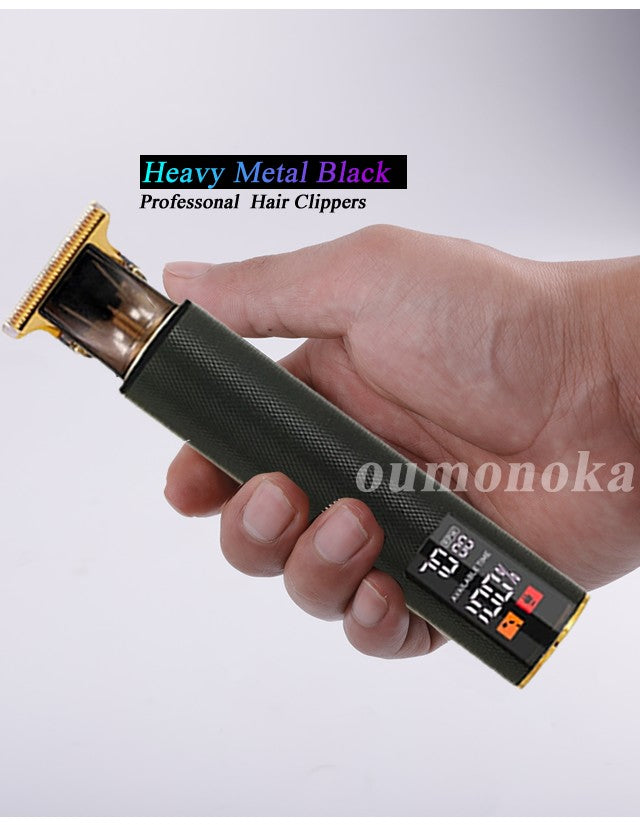 Novo barbeador elétrico profissional para homens navalha para homens cortador d