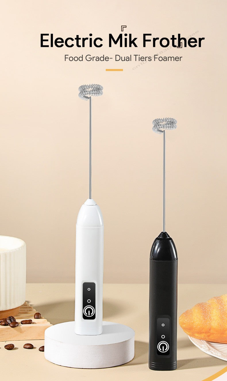 Mini batedor de café recarregável usb, 3 velocidades, máquina de espuma, café, leite, alça elétrica, liquidificador, batedor de ovos, ferramentas de cozinha quentes