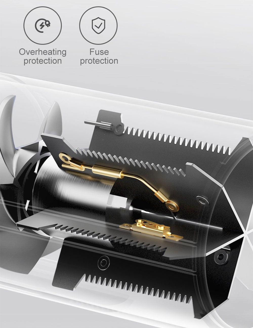 Xiaomi mijia portátil ânion secador de cabelo h101 seca rápida professinal do