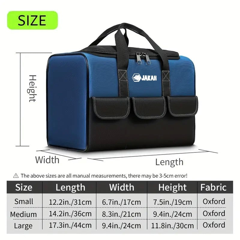 Bolsa de ferramentas de poliéster resistente, resistente ao desgaste, sacos de