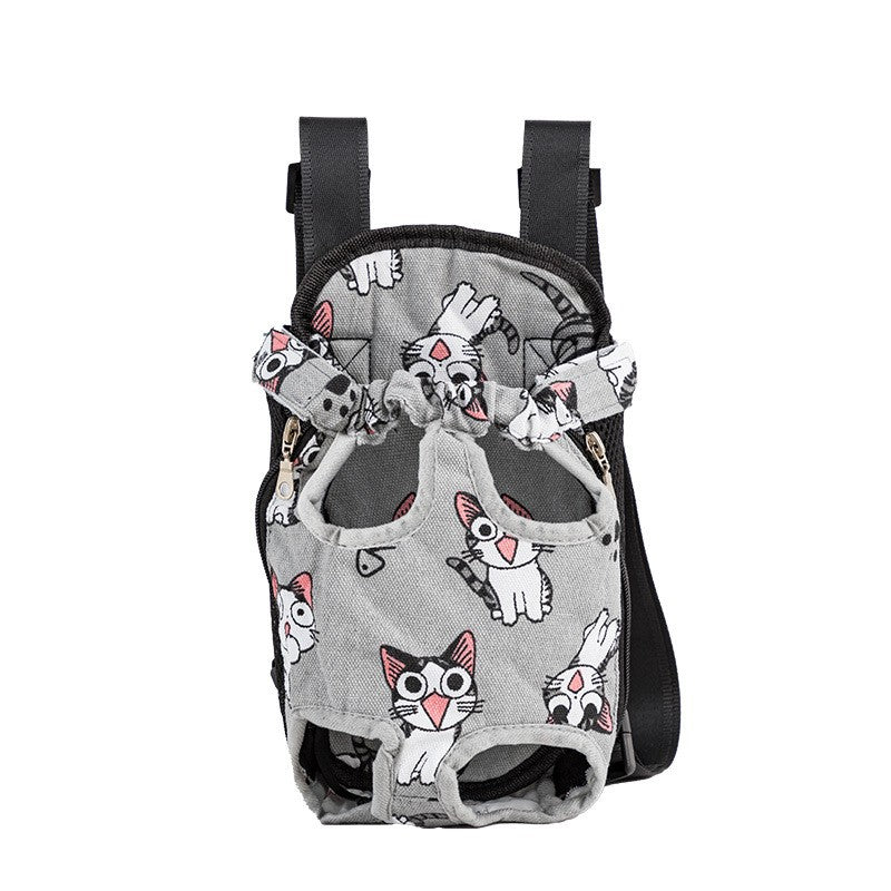 Mochila transportadora para cães de estimação, malha camuflada, produtos de v