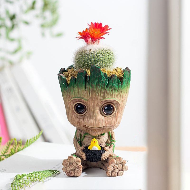 Bebê groot vaso de flores decoração para casa plantadores para plantas de int
