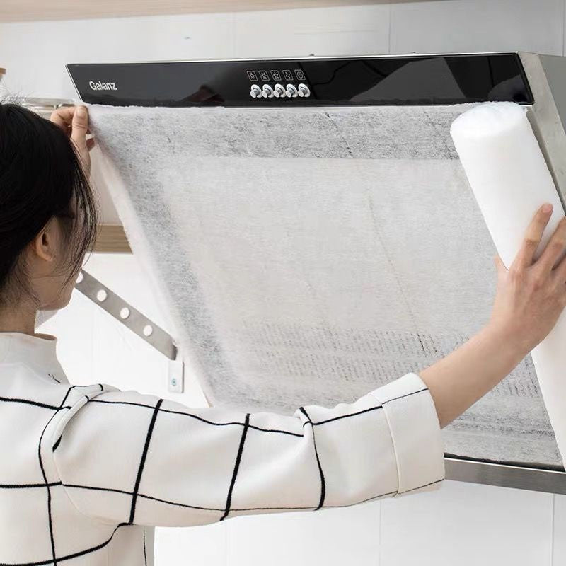 5/10m capa filtro de óleo papel não tecido exaustor extrator ventilador filtro