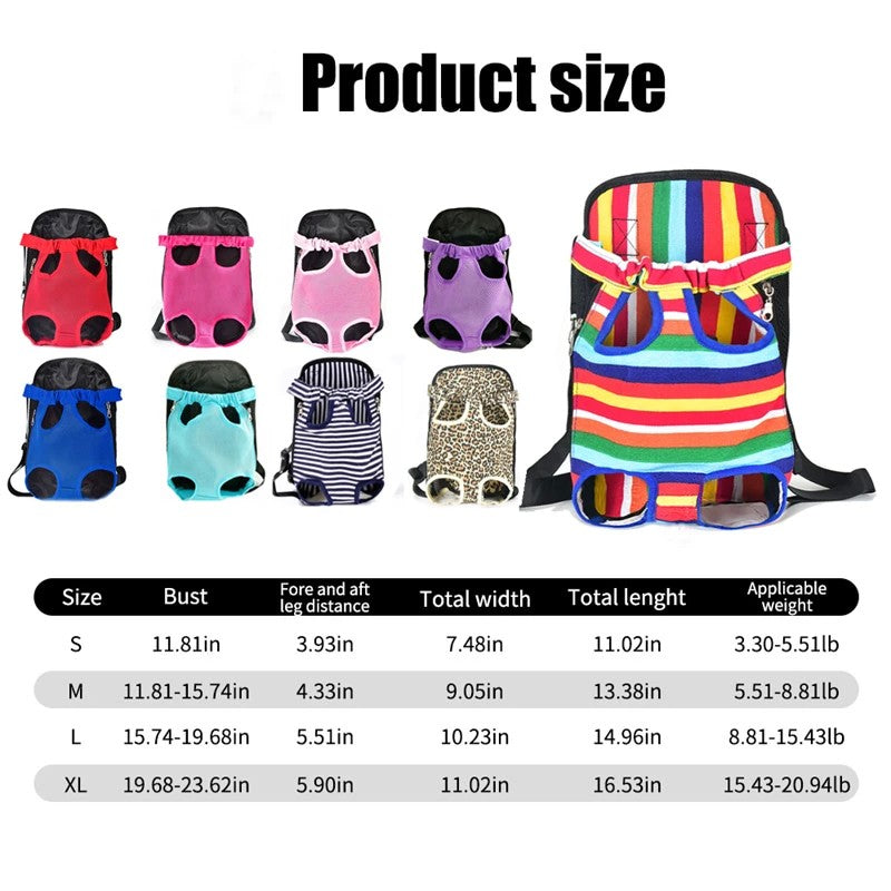 Mochila transportadora para cães de estimação, malha camuflada, produtos de v
