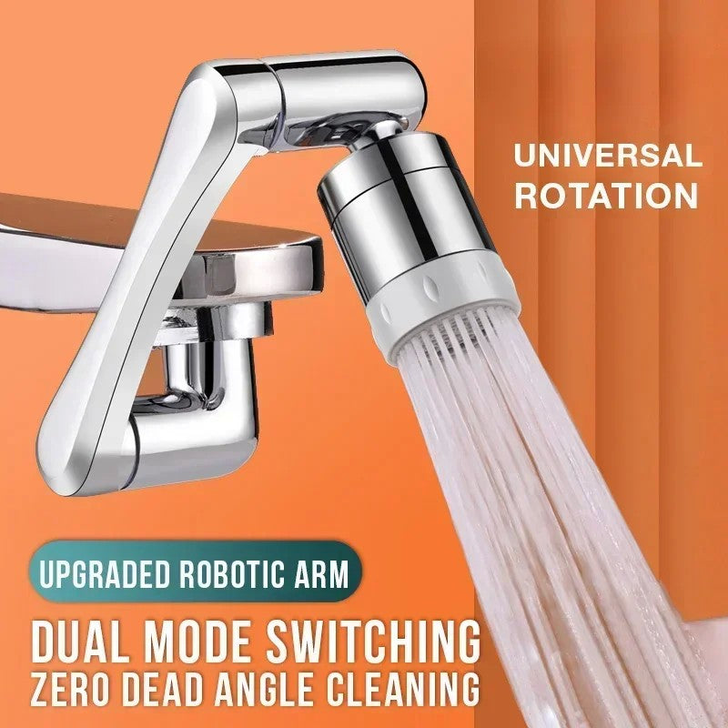 Universal 1080 °   Rotação torneiras extensor pulverizador cabeça cozinha robô braço extensão torneira aerador misturador bubbler água bico