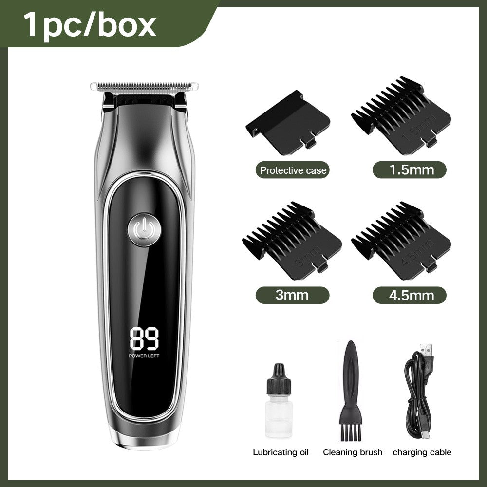 Design de cabeça de corte ajustável com carregamento USB para máquina de cort