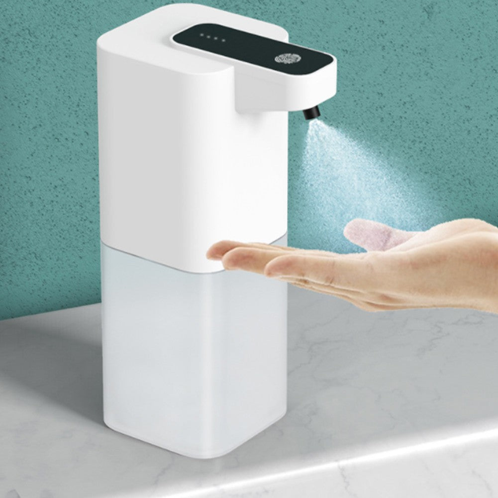 Dispensador de sabão automático recarregável USB, Touchless, portátil, espum