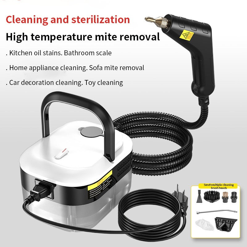 Limpador a vapor, esterilização de alta temperatura, ar condicionado, capô de