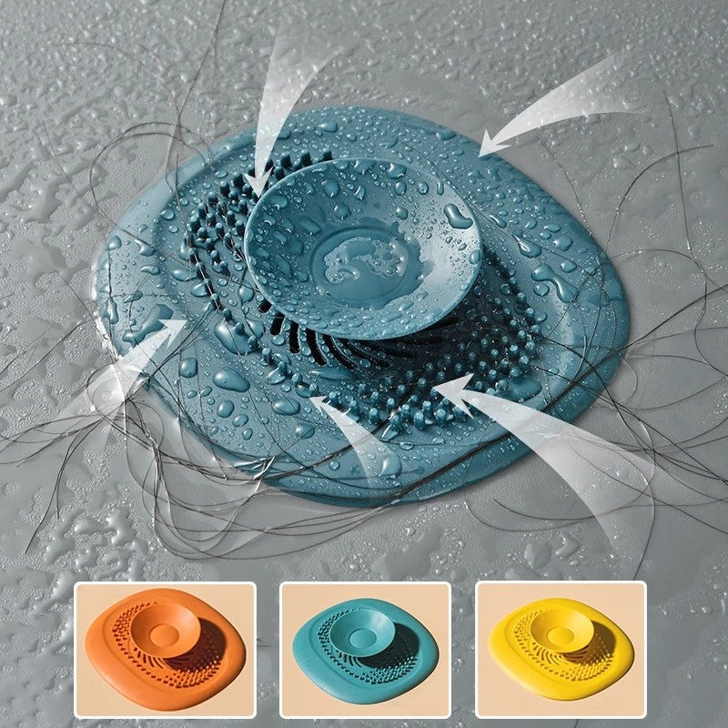 Silicone pia da cozinha plug chuveiro dreno capa rolha pia filtro escorredor dre