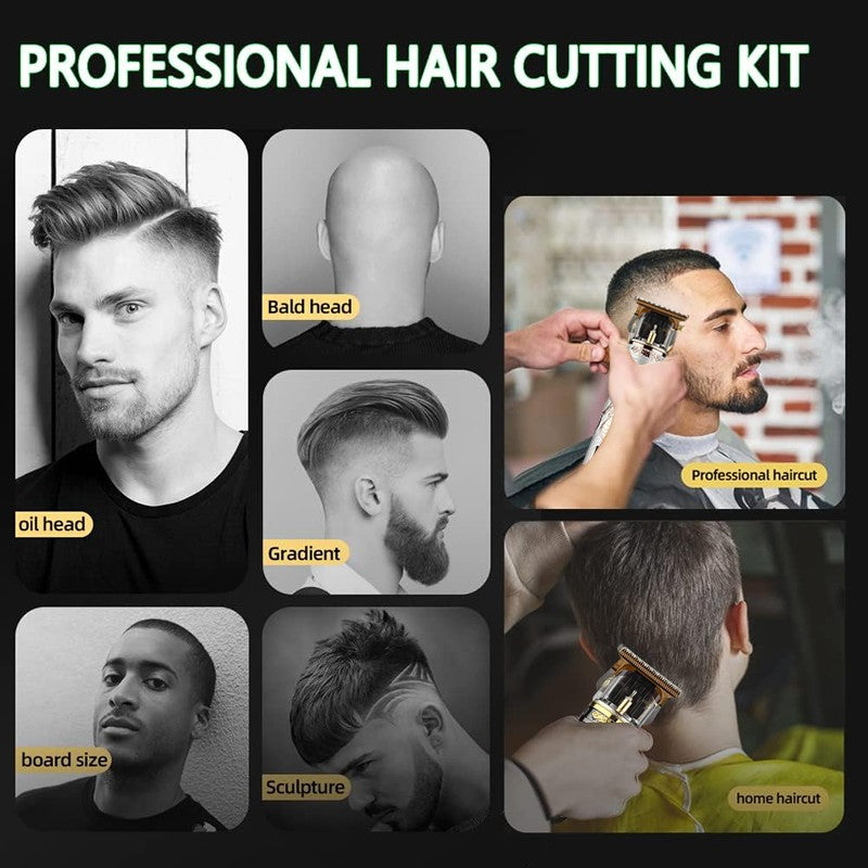 Novo barbeador elétrico profissional para homens navalha para homens cortador d