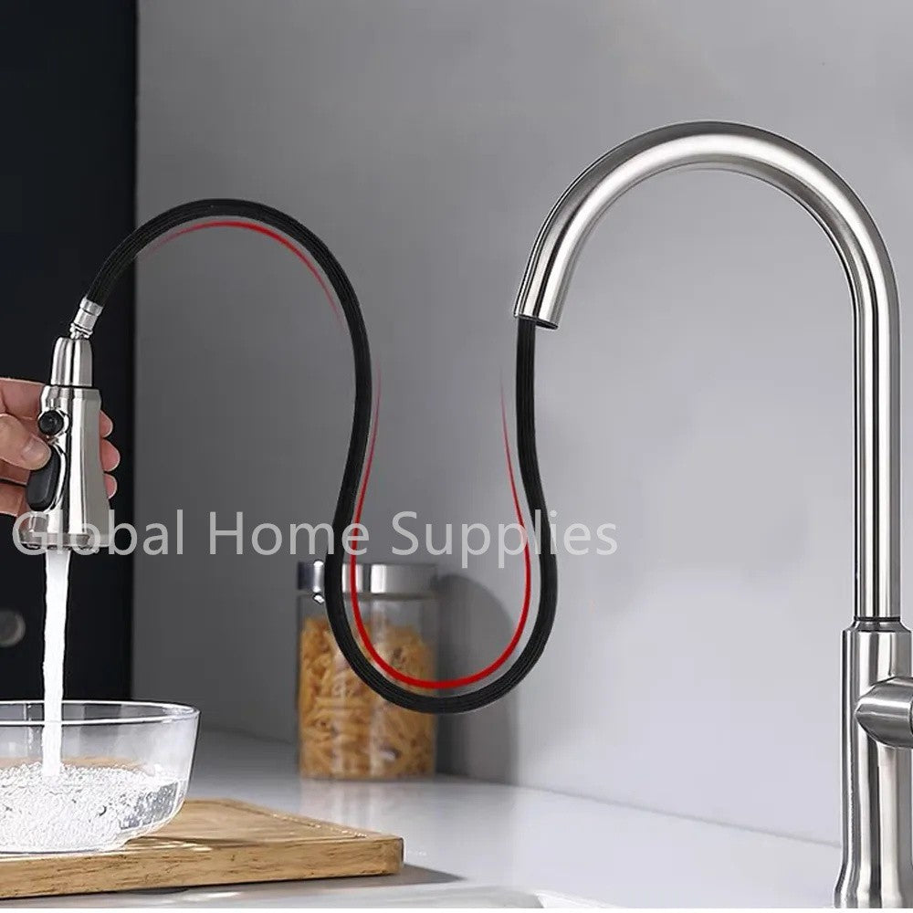 Torneira do banheiro pull out spray cabeça de chuveiro configuração cozinha s