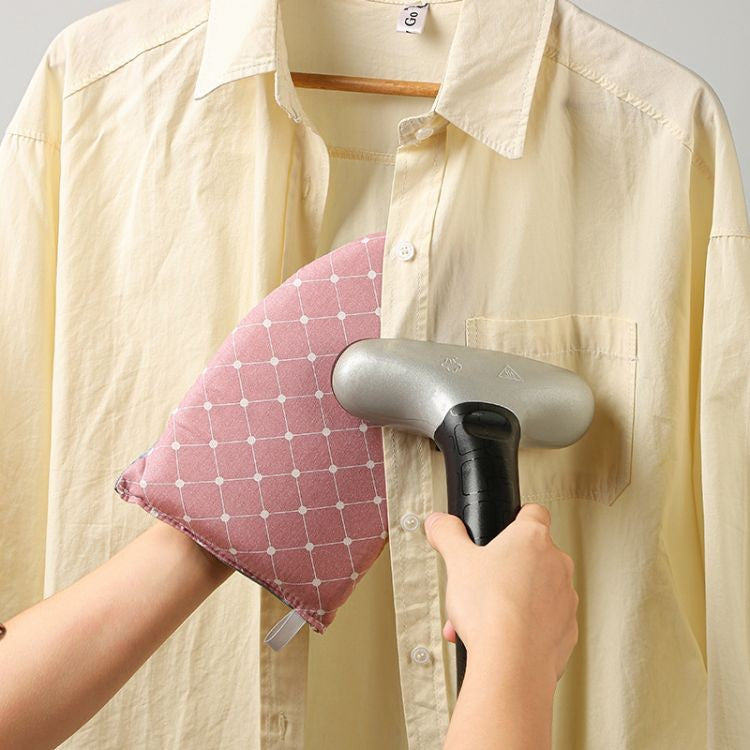 1 peça tecido portátil tábua de passar roupa pequena casa luvas de engomar an