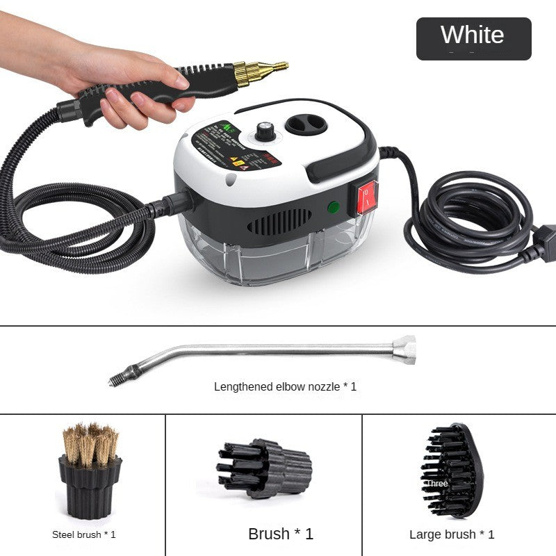 Limpador a vapor 2500W, jato de alta temperatura, capô para cozinha, ar condici