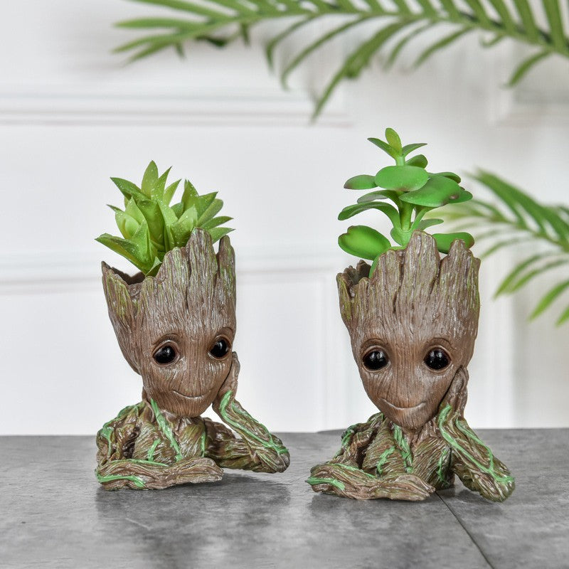 Bebê groot vaso de flores decoração para casa plantadores para plantas de int