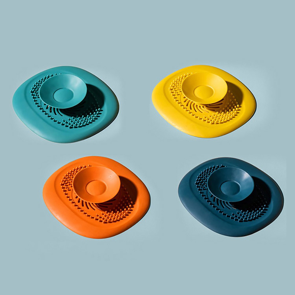 Silicone pia da cozinha plug chuveiro dreno capa rolha pia filtro escorredor dre