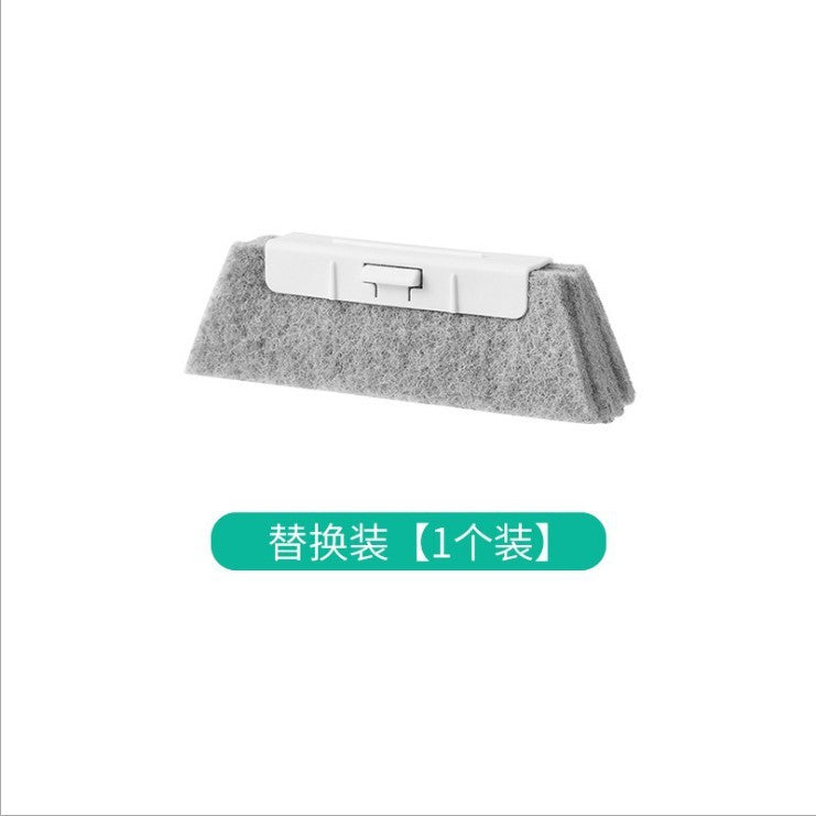 Janela groove pano de limpeza escova slot mão porta lacuna teclado cozinha piso