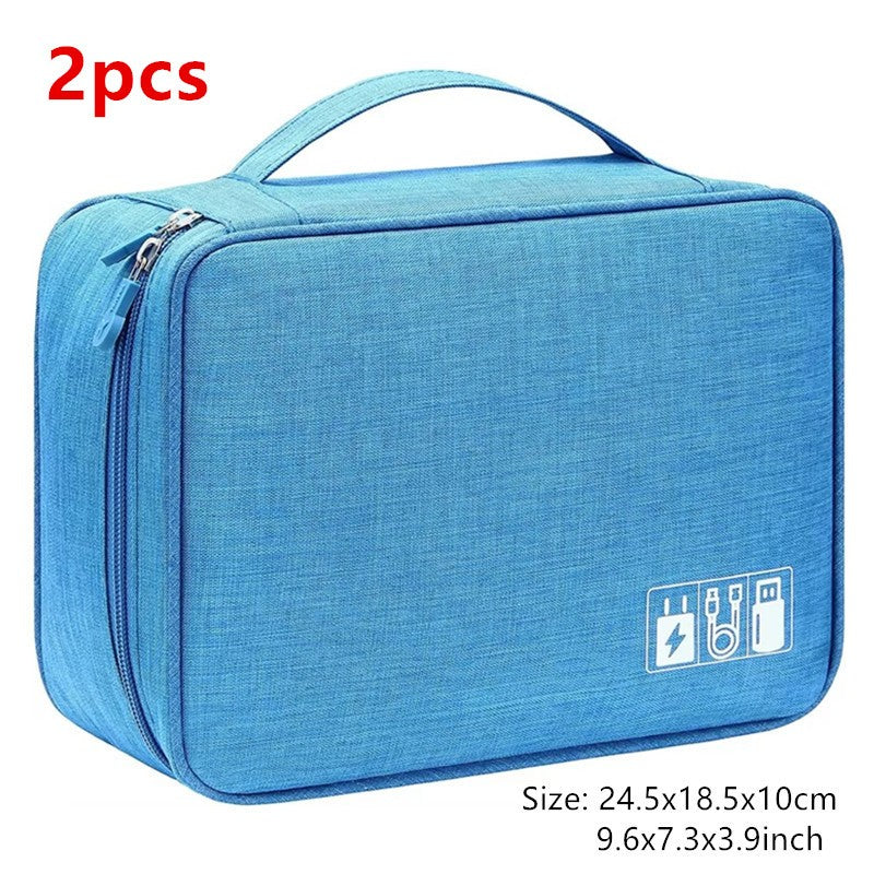 Bolsa de armazenamento digital portátil, dispositivo usb, à prova d&#39;água,