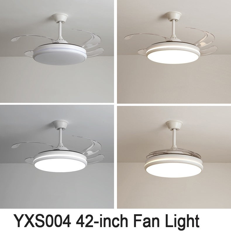 Moderno nórdico led ventiladores de teto com luzes decoração para casa vento