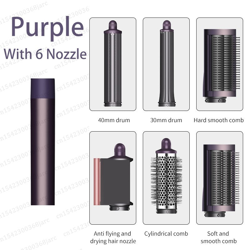 SenCiciMen X9 Multi Hair Styler Curling Iron Escova de ar quente Curling Barril
