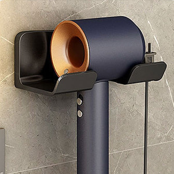 Fixado na parede suporte de secador de cabelo para dyson prateleira do banheiro