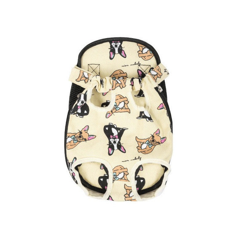 Mochila transportadora para cães de estimação, malha camuflada, produtos de v