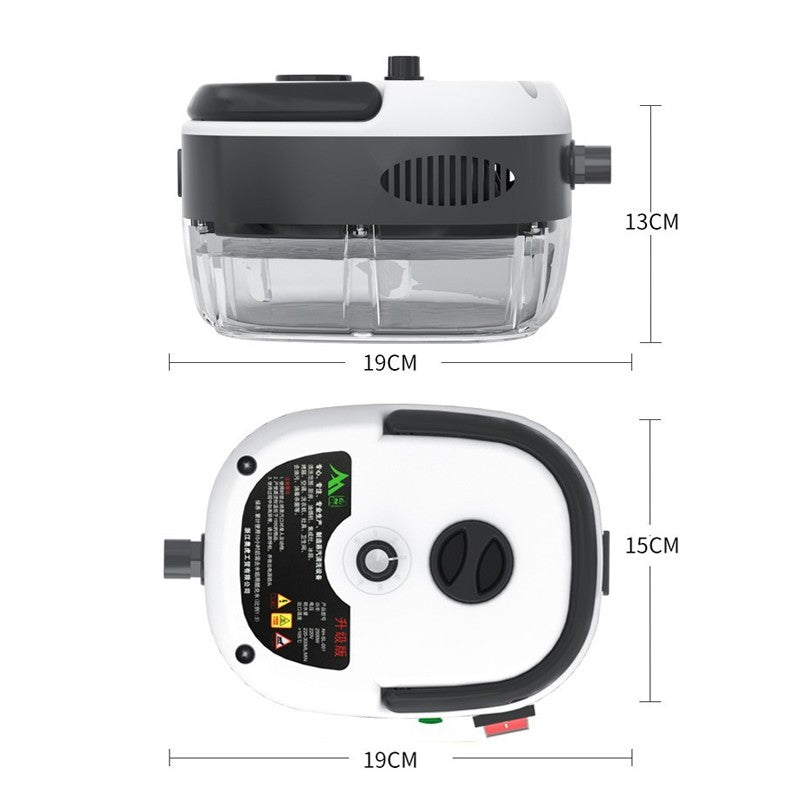 Limpador a vapor 2500W, jato de alta temperatura, capô para cozinha, ar condici