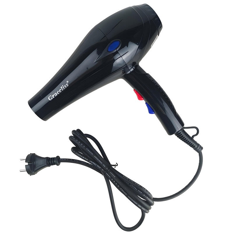 Original ue plug vento quente e frio profissional secador de cabelo secador de c