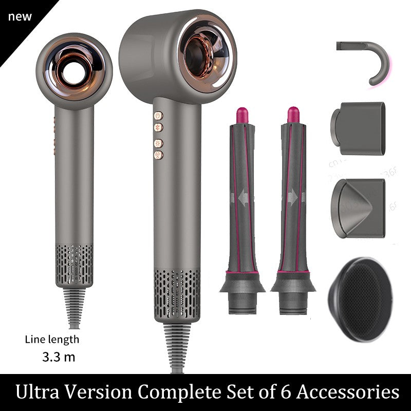 Super secador de cabelo 220v sem folhas de cabelo cuidados pessoais com o cabelo