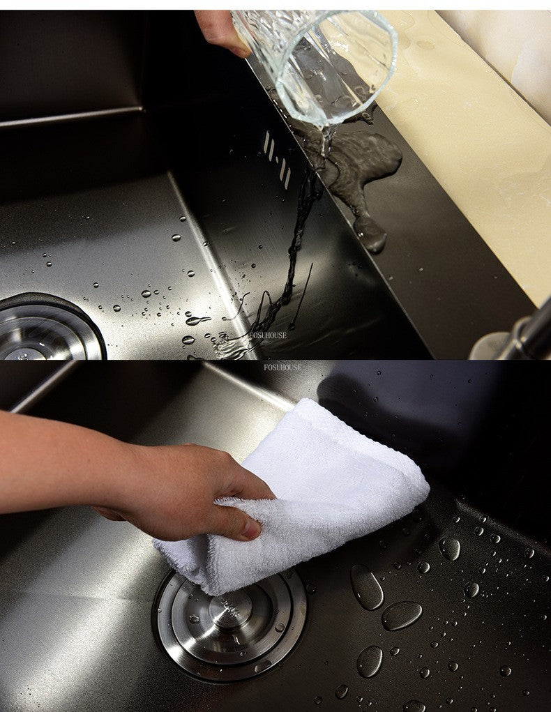 304 aço inoxidável pia da cozinha moderna casa acessórios de cozinha engrossa