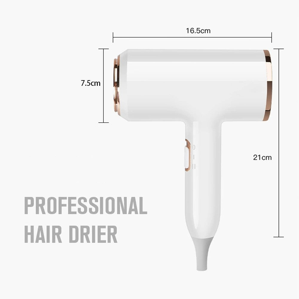 F33 t821 secador de cabelo profissional vento quente e frio escova de ar secador