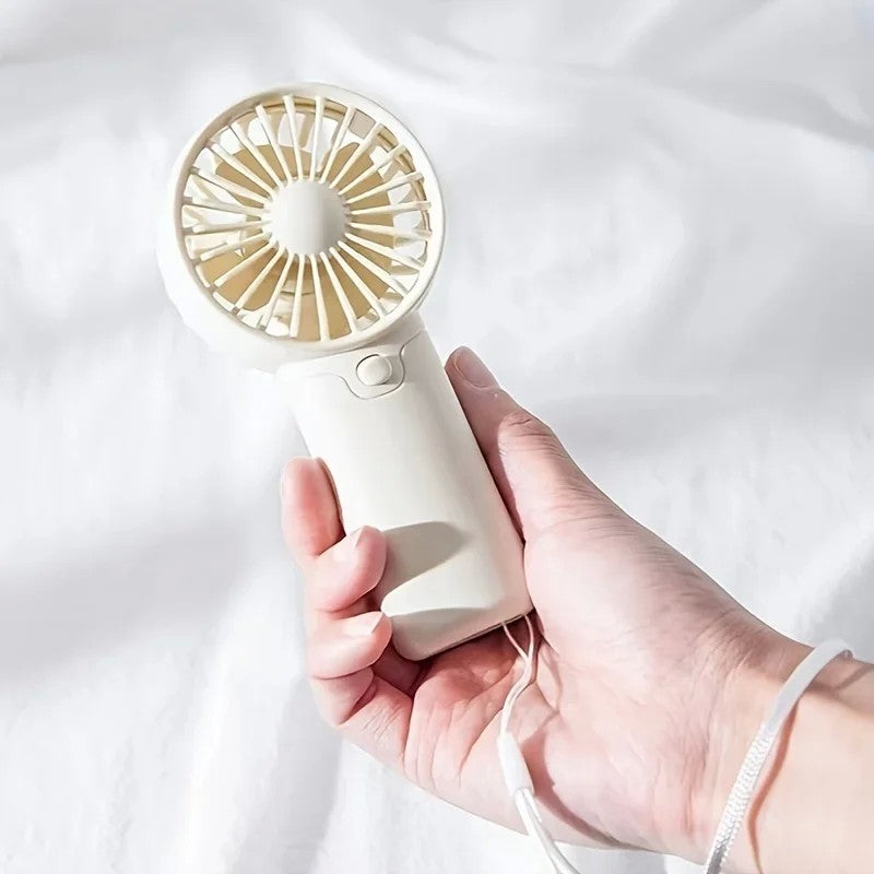 Bonito mini ventilador portátil ventilador de mão leve acessível bolso baixo