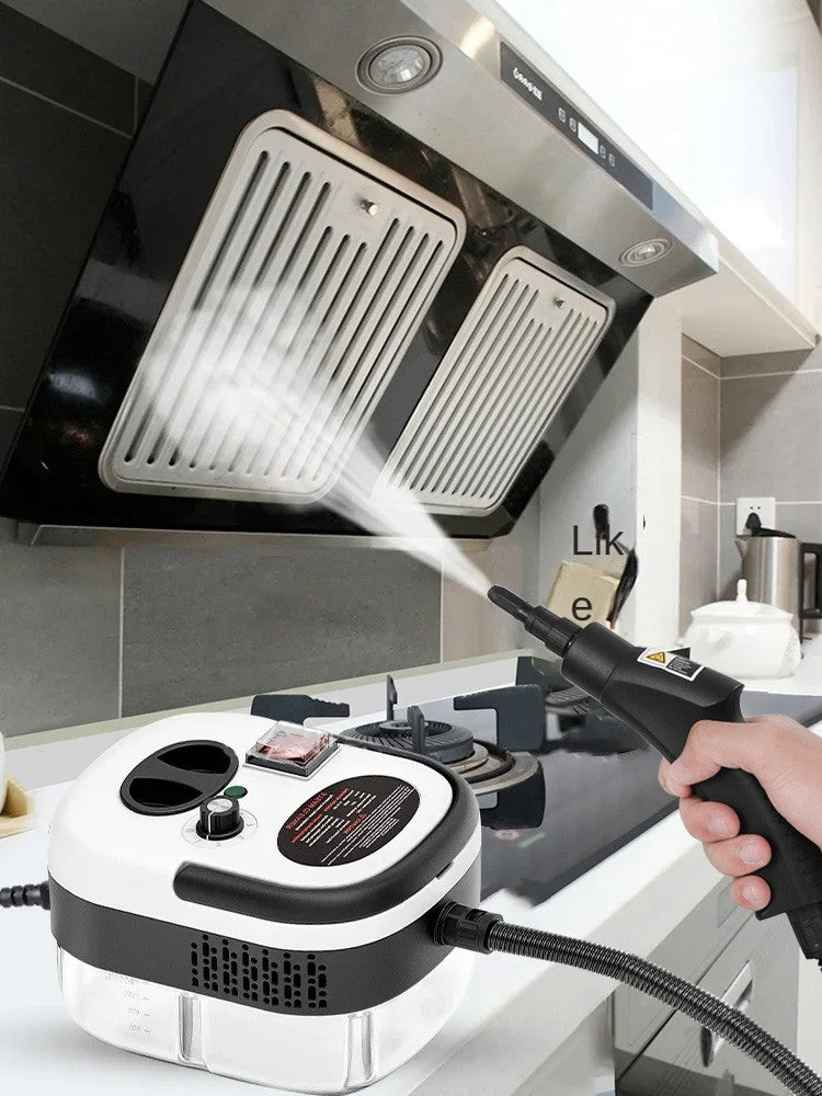 Limpadores a vapor portáteis de alta temperatura, 2500w, ar condicionado, capô