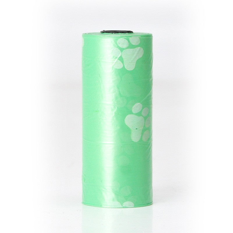10 rolos biodegradáveis sacos de cocô de cachorro à prova de vazamento sacos