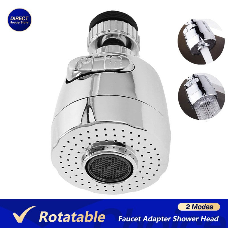 Torneira rotativa universal da cozinha adaptador cabeça de chuveiro do banheiro
