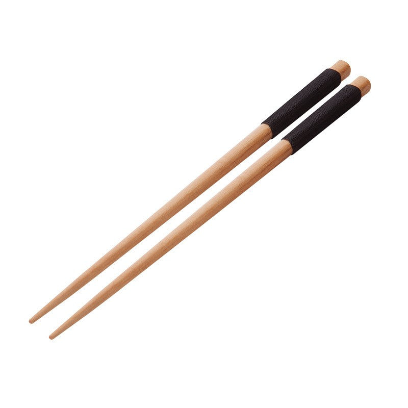Conjunto de pauzinhos de sushi de madeira de castanha natural japonês feito à