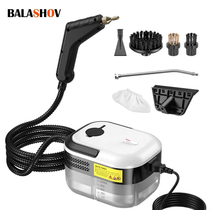 Limpador a vapor, esterilização de alta temperatura, ar condicionado, capô de