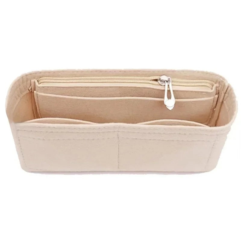Feltro Insert Bag Serve para Longchamp Mini Handbag, Liner Bag Portátil, Sacos