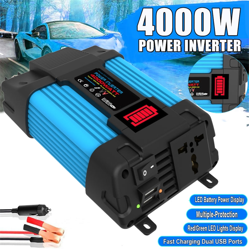 4000/6000w picos de potência modificação onda senoidal inversor de energia do