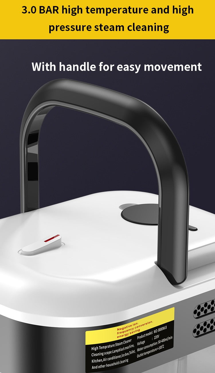 Limpador a vapor, esterilização de alta temperatura, ar condicionado, capô de