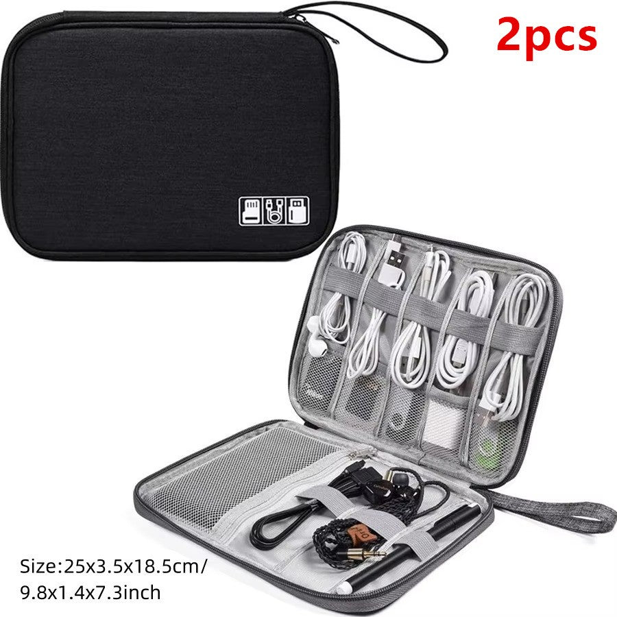 Bolsa de armazenamento digital portátil, dispositivo usb, à prova d&#39;água,