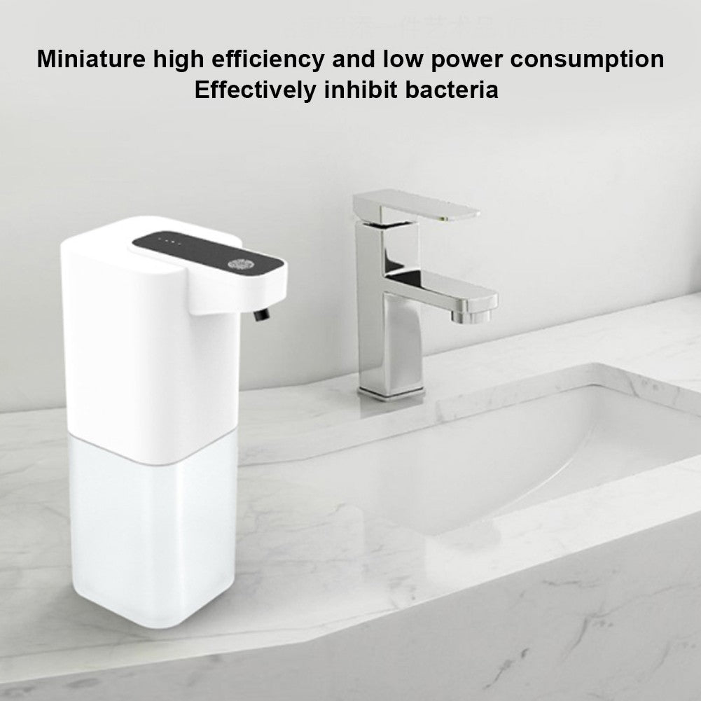 Dispensador de sabão automático recarregável USB, Touchless, portátil, espum