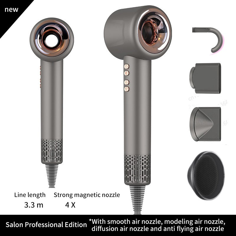 Super secador de cabelo 220v sem folhas de cabelo cuidados pessoais com o cabelo