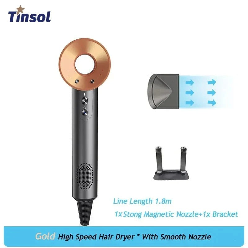 Secador de cabelo de íon negativo de alta velocidade Secador de cabelo profissi